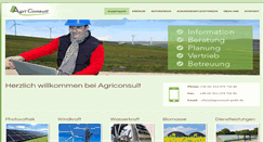 Desktop Screenshot of agriconsult-gmbh.de